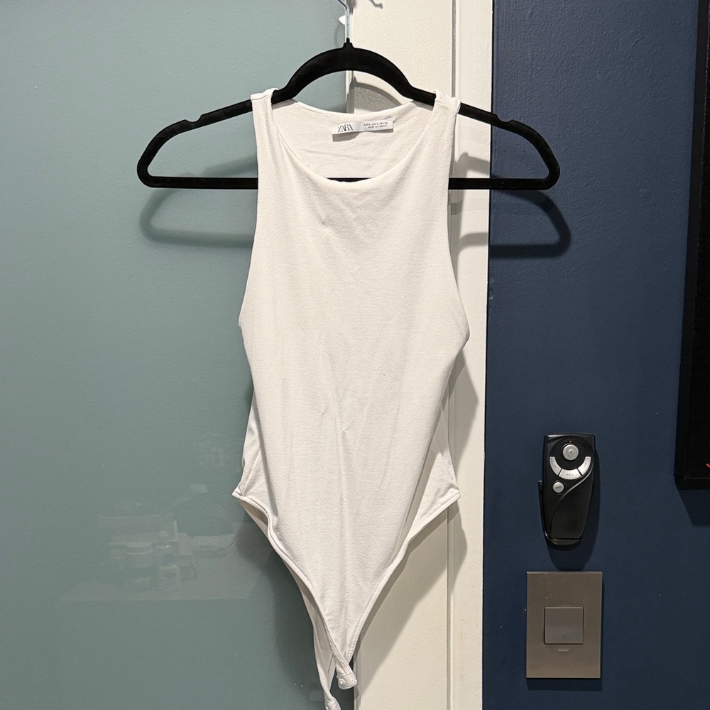 Zara Classic White Bodysuit